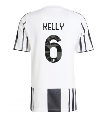 Juventus Lloyd Kelly #6 Hjemmebanetrøje 2025-26 Kortærmet